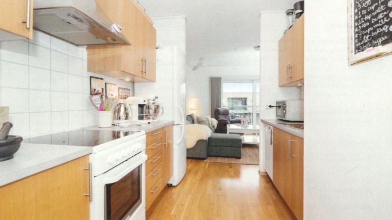 tidligere innredning kjøkken